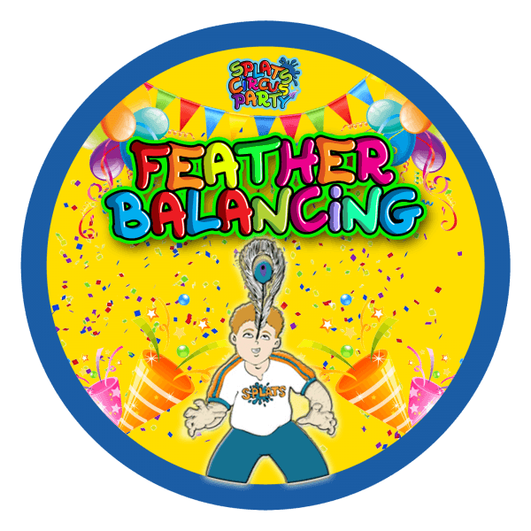 Circus Party Circus Skills Feather Balancing